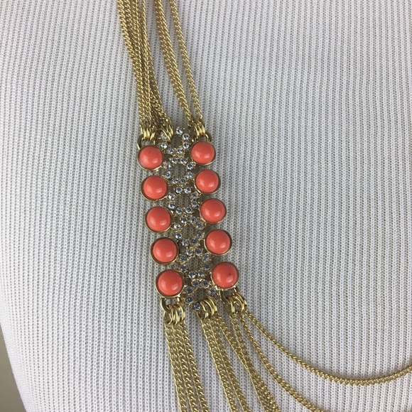 Kenneth Cole New York gold drapey chain necklace - Picture 6 of 8